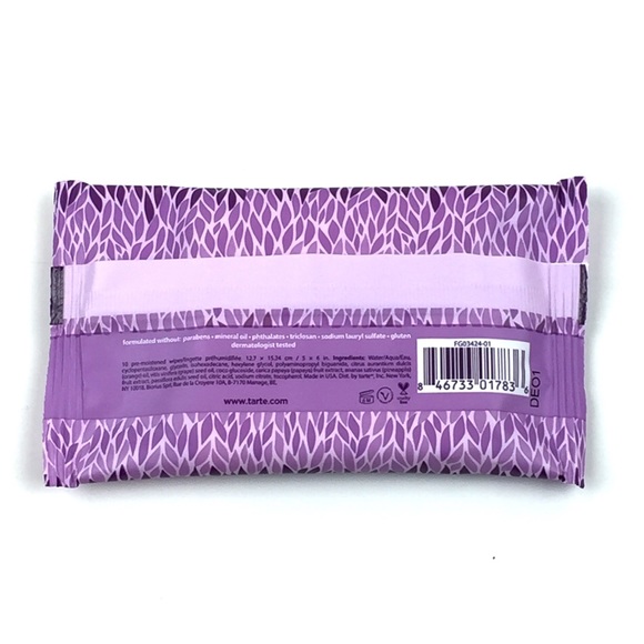SOLD Tarte Bundle makeup wipes, lip, moisturizer - Picture 3 of 8
